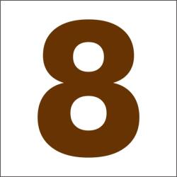 Penta collection Fabetű 45mm, 10 db/csomag 8