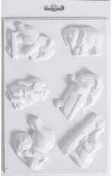 Penta collection Gipszkiöntő forma 29 x 18 cm, elefántok