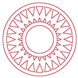 Penta collection Fafigura, 6 db/csomag - karika 93