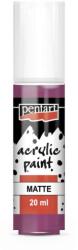 Pentart Matt akrilfesték 20 ml mályva