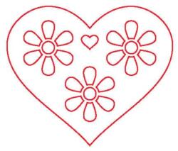 Penta collection Fafigura, 5 db/csomag - szivecske 37