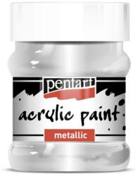 Pentart Metál akrilfesték 230 ml ezüst