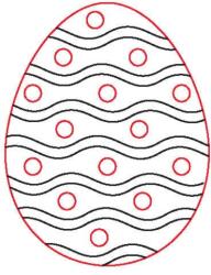 Penta collection Fafigura, 5 db/csomag - tojás 246