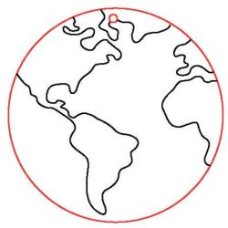 Penta collection Fafigura, 5 db/csomag - földgömb 407