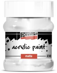 Pentart Matt akrilfesték 230 ml fehér