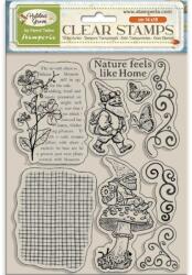 Stamperia Akril pecsételő cm 14x18 - Hidden Grove gnome