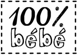 Stamperia Akril pecsételő 5 x 7 cm 100% bebe