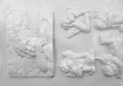 Penta collection Gipszkiöntő forma, normál - Pihenő angyalok