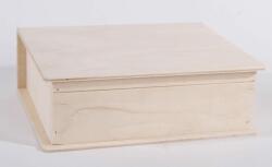 Penta collection Fa könyvformájú doboz, 24 x 19 x 9 cm