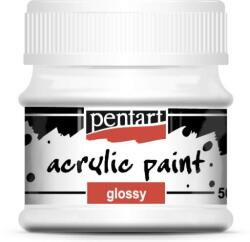 Pentart Fényes akrilfesték 50 ml fehér