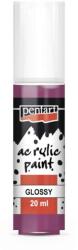 Pentart Fényes akrilfesték 20 ml mályva