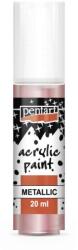 Pentart Metál akrilfesték 20 ml rózsaszín