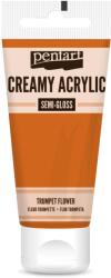 Pentart Krémes akrilfesték selyemfényű 200 ml trombitavirág