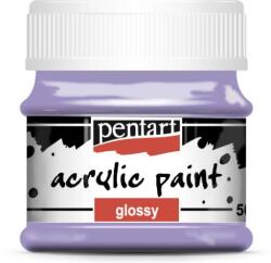 Pentart Fényes akrilfesték 50 ml ametiszt