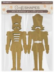 Stamperia MDF figurák : Alice in Christmas soldiers