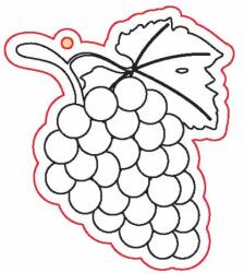 Penta collection Fafigura, 5 db/csomag - szőlő 267