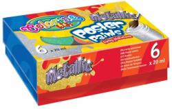 Penta collection Colorino METALLIC tégelyes temperakészlet 6x20ml