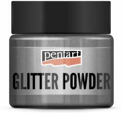 Pentart Színes csillámpor 19 g grafit