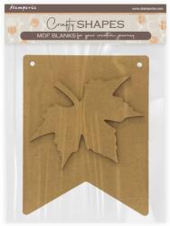 Stamperia KLSM65 - MDF figurák: Whispering woods leaf