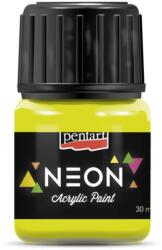 Pentart Neon akrilfesték 30 ml sárga