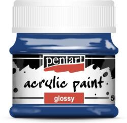 Pentart Fényes akrilfesték 50 ml sötétkék