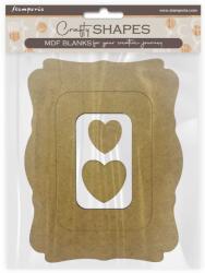 Stamperia MDF figurák: Alterego frames and hearts