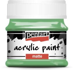 Pentart Matt akrilfesték 50 ml papagájzöld