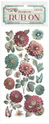 Stamperia Rub-on cm 10, 16x21, 6 - Master of Magic peony
