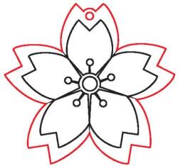 Penta collection Fafigura, 5 db/csomag - virág 66