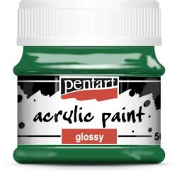 Pentart Fényes akrilfesték 50 ml fenyőzöld