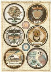 Stamperia A4 rizspapír csom. - Alkímia körök