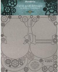 Stamperia Kivágott karton formák 30x30 cm/1 mm - Búvár