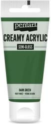 Pentart Krémes akrilfesték selyemfényű 60 ml sötétzöld