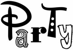 Stamperia Akril pecsételő 5 x 7 cm Party