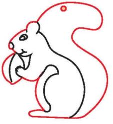 Penta collection Fafigura, 5 db/csomag - mókus 282