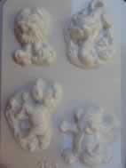 Penta collection Gipszkiöntő forma, normál - Zebra, oroszlán