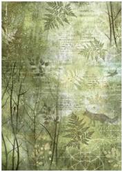 Stamperia A4 rizspapír csom. - Forest trees