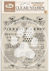 Stamperia WTK235 - Akril pecsételő cm 14x18 - Baby