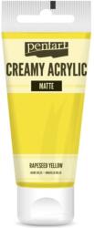 Pentart Krémes akrilfesték matt 60 ml repcesárga
