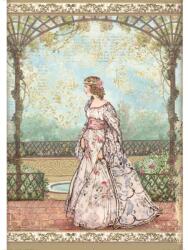 Stamperia A4 rizspapír csom. - Csipkerózsika hercegnő