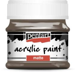 Pentart Matt akrilfesték 50 ml földbarna