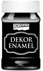 Pentart Dekor Zománcfesték 100 ml fekete