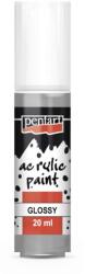 Pentart Fényes akrilfesték 20 ml szürke