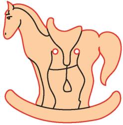 Penta collection Fafigura gomb 80 - hintaló 10 db/csomag