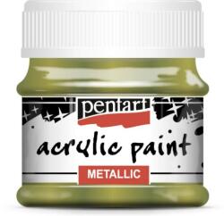 Pentart Metál akrilfesték 50 ml golden touch