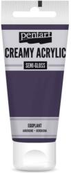 Pentart Krémes akrilfesték selyemfényű 60 ml padlizsán