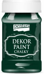 Pentart Dekor krétafesték 100 ml fenyőzöld