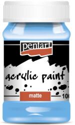 Pentart Matt akrilfesték 100 ml világoskék 0209