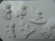 Penta collection Gipszkiöntő forma, normál - Mackók