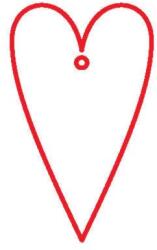 Penta collection Fafigura, 5 db/csomag - szivecske 303